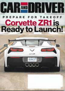 CAR & DRIVER 2018 JUNE - '19 CORVETTE ZR1,TESLA MODEL 3, JAG XF SPORTSBRAKE AWD